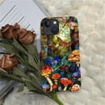 thumbnail image 7 of Punmada Compatible with iPhone 15 Matte Case For Girl Boy Full Body Protective Hard Shell Esthetics Pattern Stained Glass Mushrooms Butterfly Dragonfly, 7 of 7