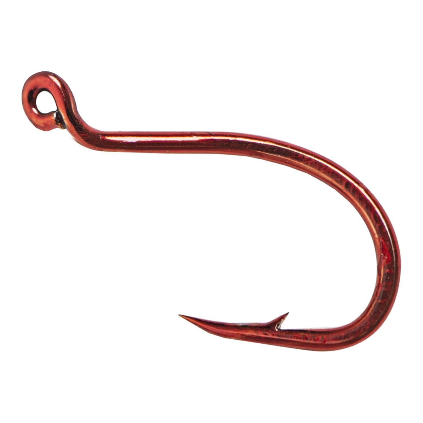 Mustad Salmon Egg Hook (Red) - Size: #12 10pc