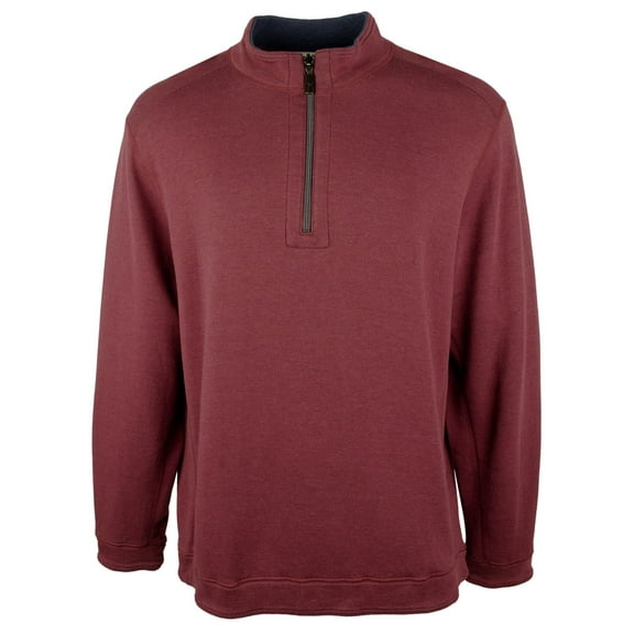 Tommy Bahama Men's Flipshore Half Zip Reversible Pullover Shirt MW Small