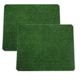 thumbnail image 1 of Artificial Grass, Durable Material, Quick Drainage Pet Friendly Turf for Dog Training Area, Indoor Outdoor Use, Weatherproof, Non Slip Grip, Easy to Clean, Pack of 2, 1 of 6