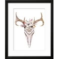 thumbnail image 2 of Bohemian Deer Skull  Western Mammal Watercolor, Animals Framed Art Print Wall Art by Kris_art Sold by Art.Com, 2 of 5