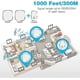 thumbnail image 5 of Wireless Doorbell, 300m Range, 36 Ring Tones, 4 Volume Levels, 1 Transmitter & 2 Receivers, Waterproof Wireless Doorbell Set for Inside and Outside, 5 of 5