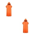 thumbnail image 1 of Transemion Unisex Microfiber Robe Stay Dry And Comfortable After Relaxing Sauna Session orange 1 2Set, 1 of 6