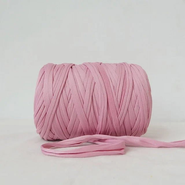400g/Ball T-shirt Knitting Chunky Yarn Cloth Crochet Threads Handmade DIY Basket Rug HandBag Purse Blanket Freeshipping