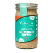 Artisana Natural Almond Butter (14oz) | No Sugar, No Salt, No Palm Oil Added