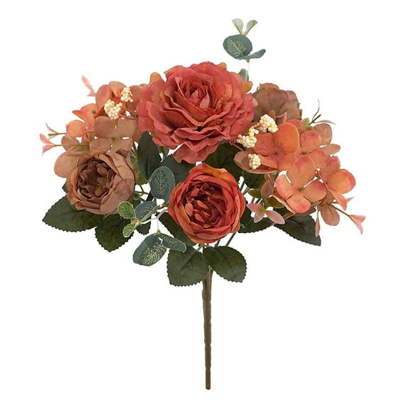 Simulation Bouquet Silk Orchid Flowers | Small Fresh Artificial Wedding Home Decor | 1-Pack Long Stems Fake Flowers for Vases