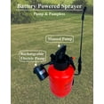 thumbnail image 7 of FIVO 1.35 Gallon Sprayer with Rechargeable Battery Powered Electric Pump 35PSI with Shoulder Strap for Lawn and Garden, 7 of 7