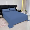 thumbnail image 2 of Bed Sheet Set, Cotton Sheet Twin, Hotel-Quality, Easy Care, Bedsheets Soft and Cool, with Deep Pocket, Gifts for All Seasons Dark Blue Clearance!, 2 of 7