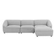 thumbnail image 3 of Modway Comprise 4-Piece Living Room Set in Light Gray, 3 of 10