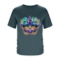 thumbnail image 4 of Tops para hombre, blusas y camisas de manga corta con cuello redondo para hombre, camisetas casuales con estampado de moda para hombre, blusa de manga corta, blusa de poliéster para hombre., 4 of 5