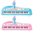 thumbnail image 2 of Clavier Piano pour Enfants Simulé Clavier Musical à 37 Touches Jouet Musical avec Microphone, 2 of 10