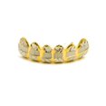 thumbnail image 1 of Hip Hop Rapper's Style Dental Grillz in Gold-Tone, FHS1C3G, 1 of 2