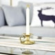 thumbnail image 4 of Bienvenido Candelabro cónico de hierro retro, juego de 2, candelabros dorados simples, soporte para velas para Halloween, Navidad, comedor, decoración del hogar, 4 of 6