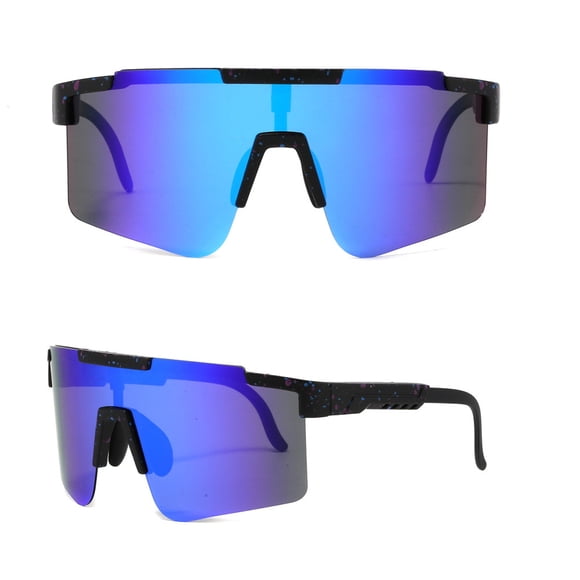 Adjustable Strap for Men & Women, Ideal for Road Biking, Running, Golf, Skiing, Outdoor Sports Unisex Polarized UV400 Cycling Glasses