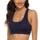 thumbnail image 3 of Sujetadores Deportivos de Camisola para Mujer, Sujetador Integrado con Extraíbles Acolchados, Brasieres Deportivos para Mujer de Tela Ligera y Transpirable, para Entrenamiento, Fitness, Correr, Yoga nine bull  L, 3 of 6