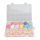 thumbnail image 4 of Kit de cuentas para hacer pulseras DIY: 2100 cuentas de 4 mm, 600 cuentas con letras, cuentas acrílicas indecolorables para collares y pendientes., 4 of 14