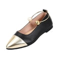thumbnail image 3 of Willtoo Women Square Cap Toe Comfortable Slip on Ballet Flats Classy Low Heel Pumps Daily Commuting Casual Dress Shoes, 3 of 6