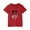 Red a17, variant on Spazoro Toddler Child Girls Casual T-Shirts Tee, Short Sleeve Mardi Gras Print Crew Neck Summer Fashion Loose Tops Trousers for Girls Red Size 3 T