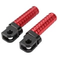 thumbnail image 2 of Rider Footpegs, High Strength Anodized Stylish Front Footpegs  For Motorcycle Red,Black,Grey, 2 of 8