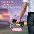 thumbnail image 5 of 25pcs Car Cleaning Kit, Pink Interior Detailing Kit with High Power Vacuum Portable Cordless, Handheld Vacuum Cleaner for Home, Car, Pet Hair, Keyboard, Complete Auto Accessories for Gift, 5 of 8