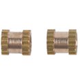 thumbnail image 4 of Embedded Knurled Nut,100pcs B Type Single Blind Hole Knurled Nut Brass Knurled Nut Streamlined Design, 4 of 14