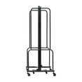 thumbnail image 2 of National Public Seating NPS® Room Divider, 6' Height, 3 Sections, Clear Acrylic Panels, 2 of 5