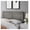 Gray, variant on MOD-6220-BLK Archie Twin Wood Headboard, Black