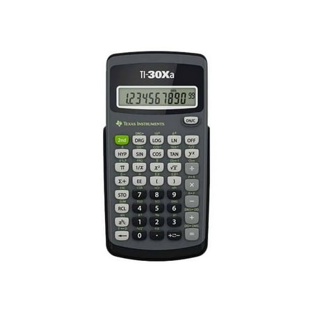 Texas Instruments TI-30XA Scientific Calculator, Black