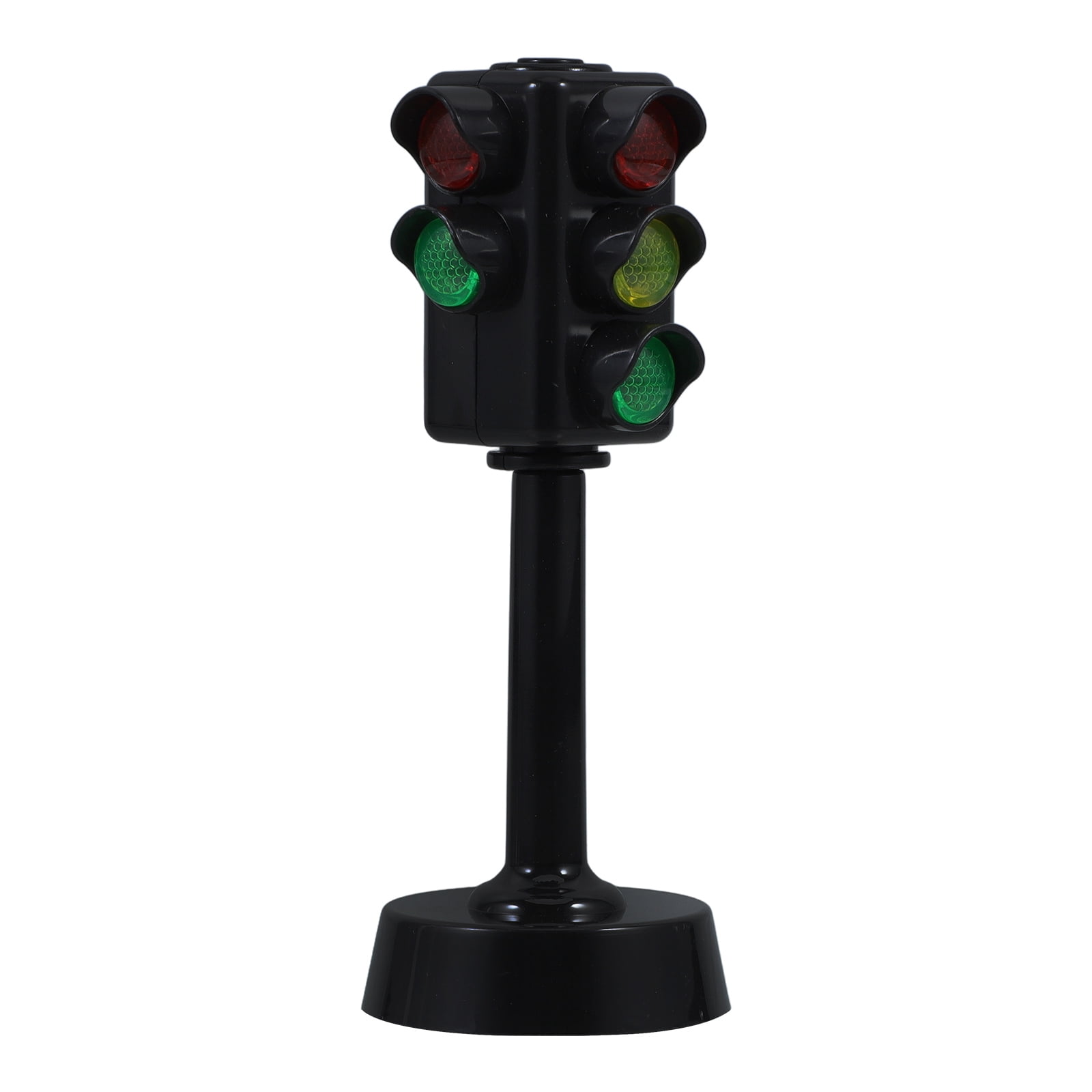 Juego De 3 Semáforos LED De Juguete Con Sonido Y Luz Para Niños – Educación Vial Y Motricidad, Pilas Incluidas, Doble Cara