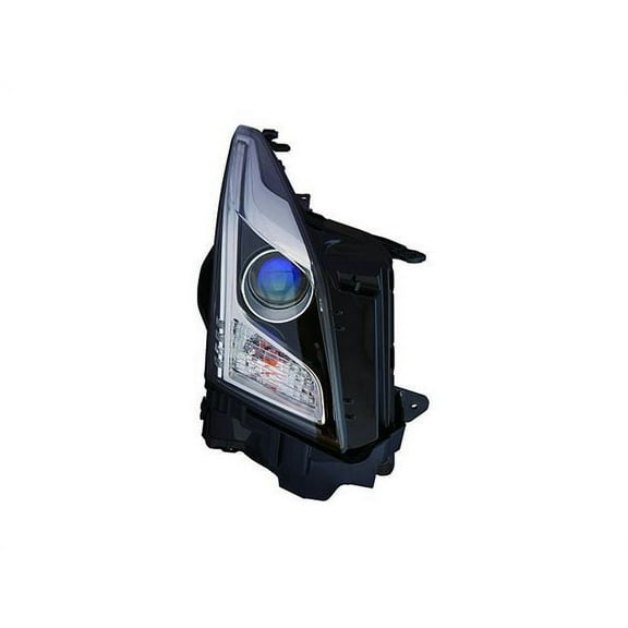 Right Passenger Side Headlight Assembly - Compatible with 2013 - 2018 Cadillac ATS 2014 2015 2016 2017