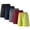 Black gray blue red green, variant on HAWEE 5 Pack Athletic Basketball Boys Shorts - with Zipper Pockets Basketball Soccer Quick Dry Teen Kids Sport Shorts Elastic Waist