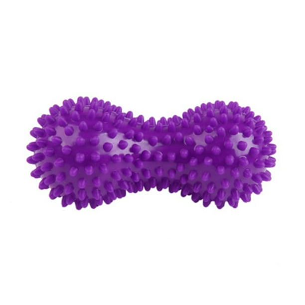 Foot Massage Roller Peanut Double Lacrosse Spiky Ball Myofascial Balls for Plantar Fasciitis