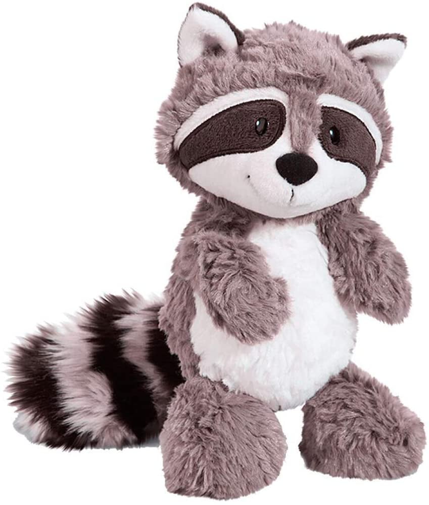 Realistic Simulation Raccoon Plush Toy Doll Lovely Lifelike Furry Animal Gift 