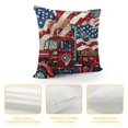 thumbnail image 4 of YINGXI Truck Stripes Throw Pillow Covers, Cushion Case for Sofa Couch 12x12in, 4 of 5