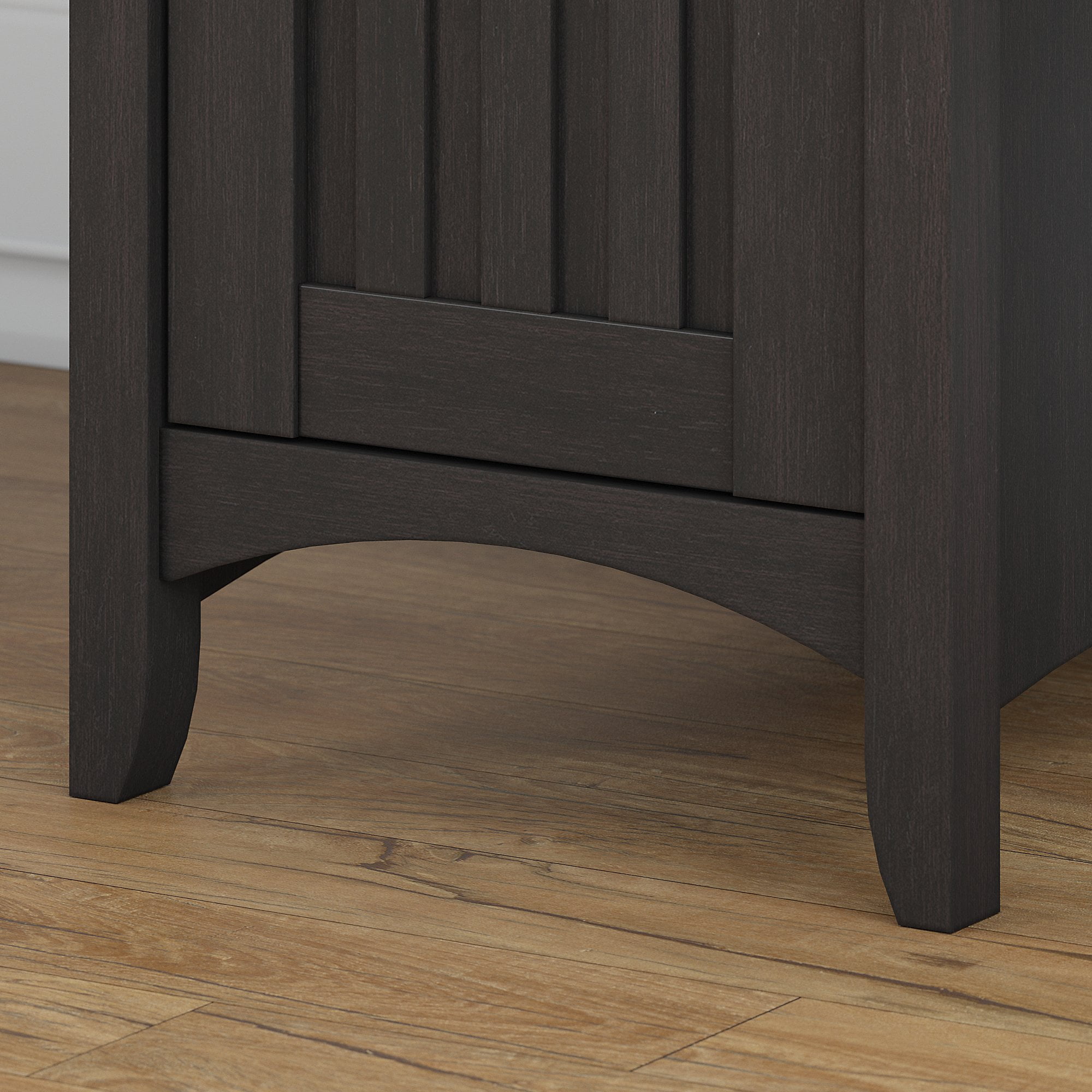 Bush Furniture Salinas Small Computer Desk with Hutch