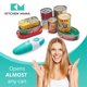 thumbnail image 4 of Kitchen Mama Auto Abrelatas eléctrico: abre tus latas con un simple botón – automático, manos libres, borde liso, seguro para alimentos, funciona con pilas, sí puedes (verde azulado), 4 of 5