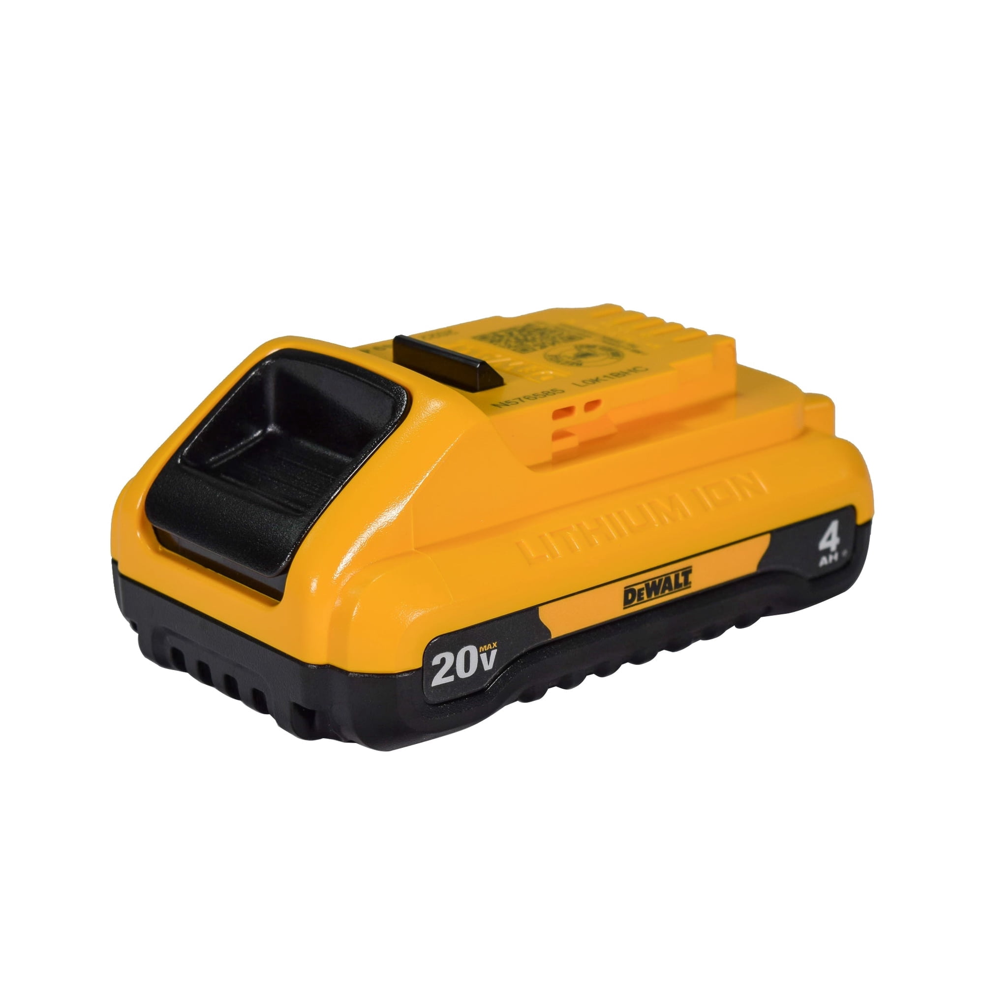 DEWALT 20V MAX 4.0Ah Compact Lithium-Ion Battery Pack 2-Pack (DCB240-2) – Extended Runtime, Lightweight Design, LED Fuel Gauge