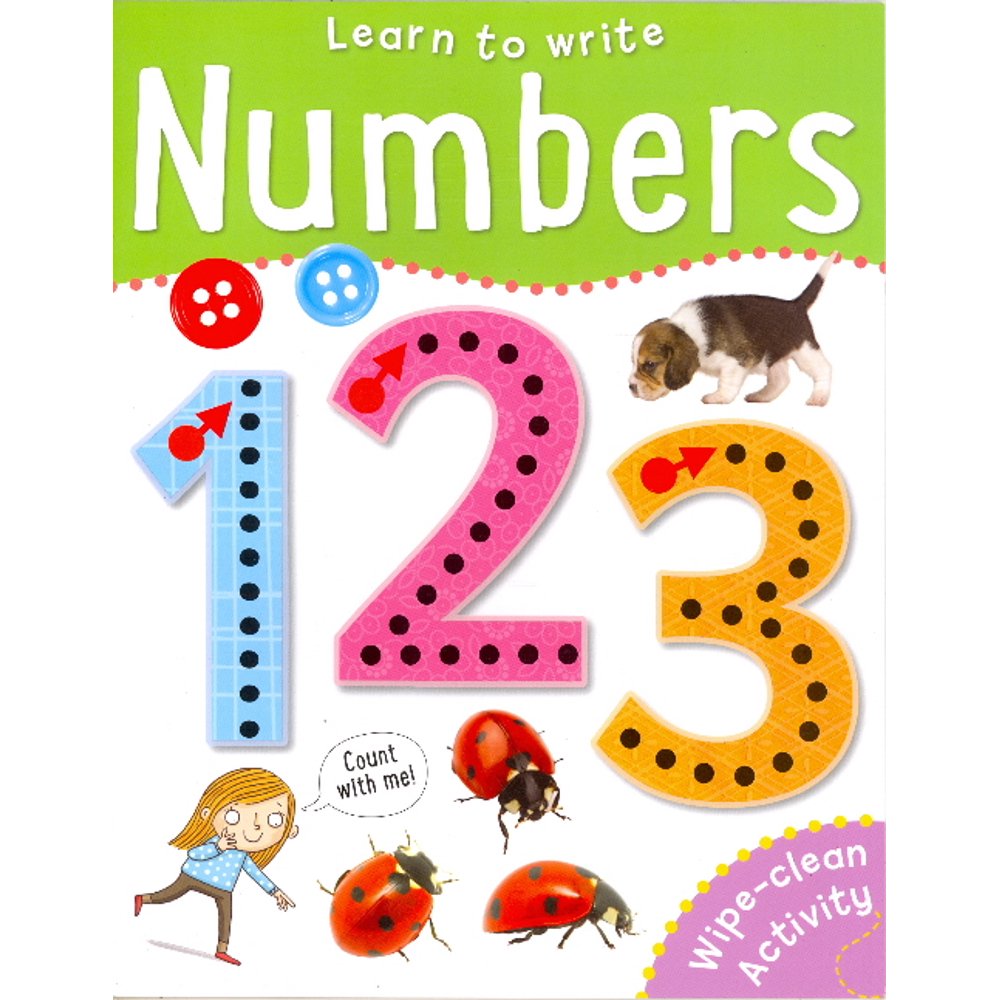 Numbers WipeClean Activity Book (Learn to Write)
