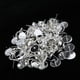 thumbnail image 3 of 100 / pack Silver White Stud Earring Cabochon Ajuste Base Post Hallazgos 10mm Sunnimix resultados de la fabricación de aretes, 3 of 8