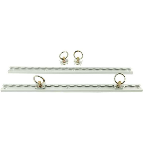 18IN ALUMINUM OTRACK KIT W/2PK TRACKS & 4PK RINGS