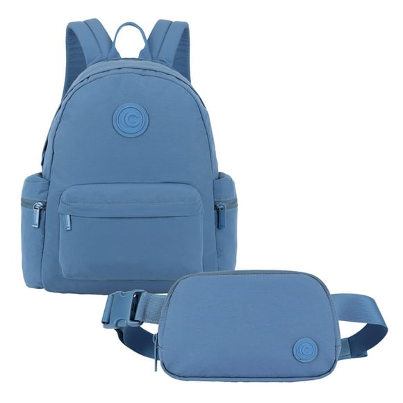 Mochila Canyon para Laptop 14" con Cangurera Color Azul