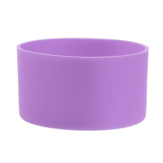 Elastic Tear-resistant Bottle Bottom Cover Silicone Practical Vent Hole Bottle Bottom Protector for Home