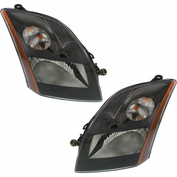 KarParts360 For 2007 2008 2009 Nissan Sentra Headlight Assembly Pair Driver and Passenger Side w/Bulbs For NI2502169 NI2503169