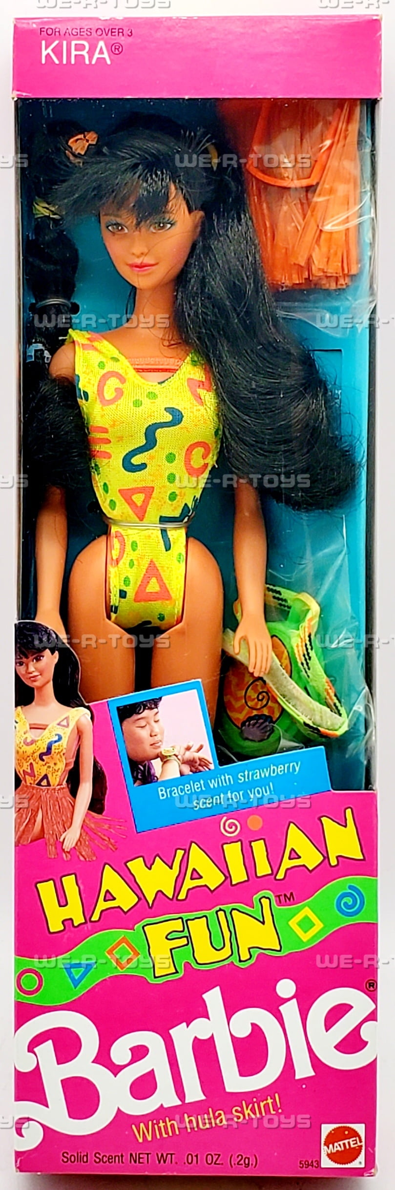 うたままさん専用 Plastic Pink/ hawaiian＊2株 Barbie Hawaiian Fun Skipper Doll Mattel 1990 #5942 NEW - We