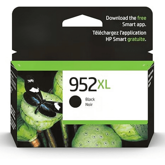 952XL Black High-yield Ink Cartridge | Eligible for Instant Ink |
