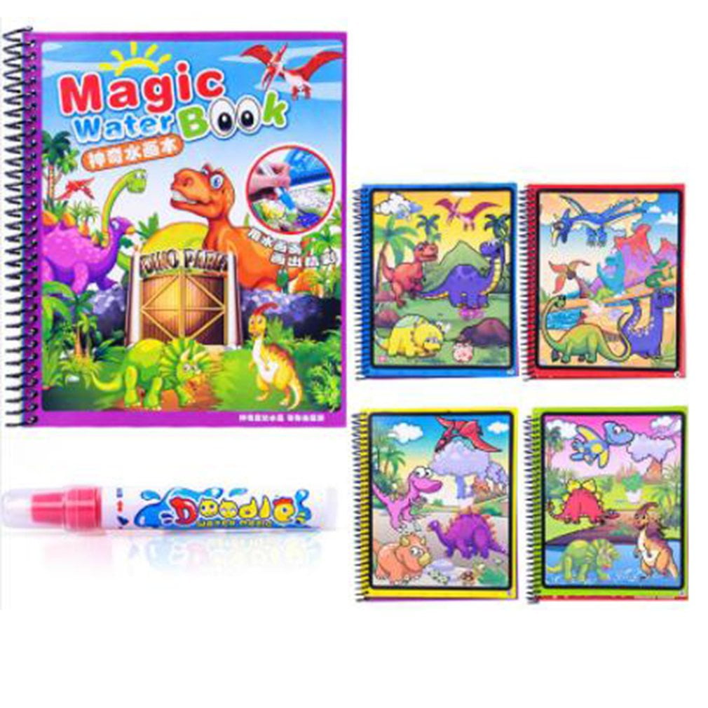 Download TOD MILD Magic Water Drawing Book Coloring Book Doodle With Magic Pen Painting Drawing Board ...