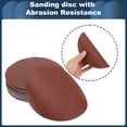 thumbnail image 3 of Unique Bargains Sanding Discs, 7 Inch Automotive Repair Round Hook and Loop Sandpaper Aluminum Oxide, Paper Base Red, 50 Pcs 800 Grit, 3 of 7
