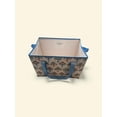 thumbnail image 4 of Collapsible Box Tote with Handles, Reusable Storage Tote for Groceries & Home Organization, 4 of 5