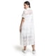 thumbnail image 3 of Vestido de malla transparente Roman Fashion /Juvenil, 10800 (Blanco) blanco EG, 3 of 6