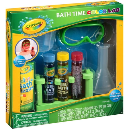 Download Crayola Bath Time Color Lab Gift Set, 28 pc - Walmart.com
